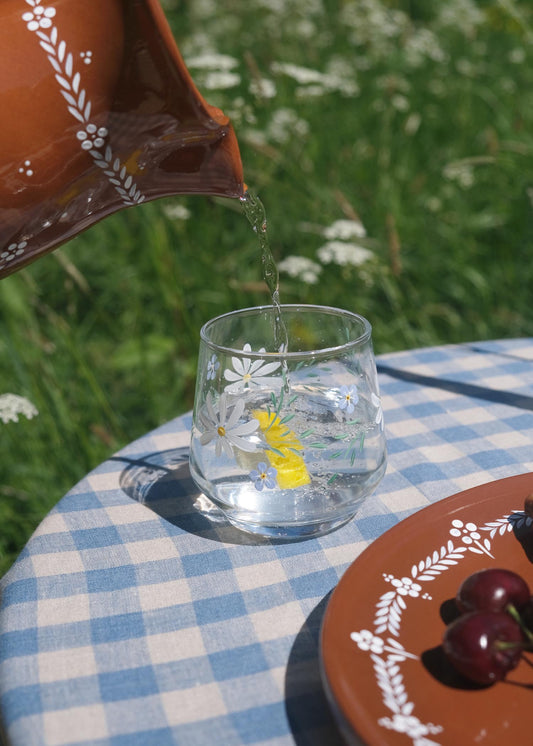 Verres highball côtelés Limoncello lot de 2