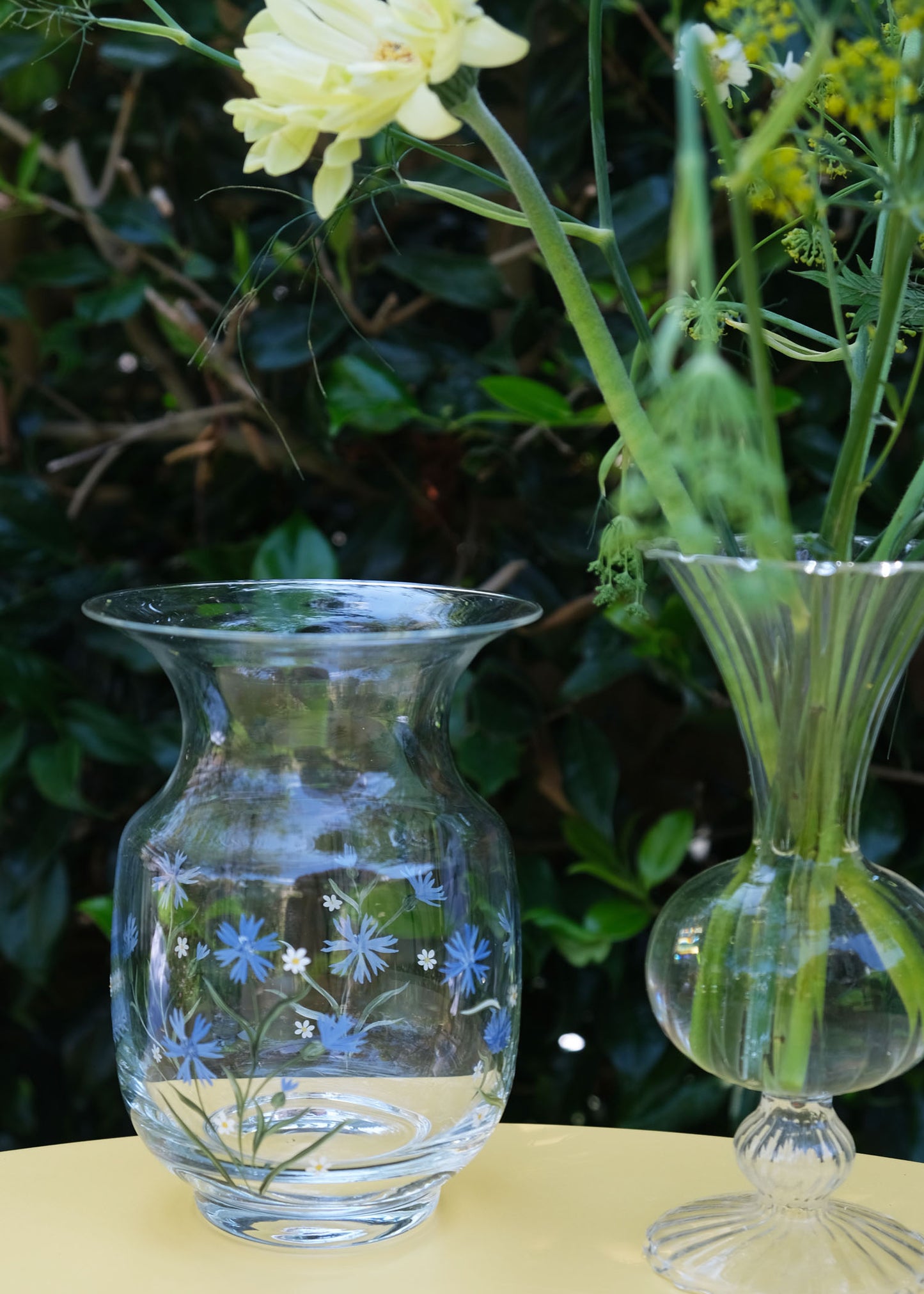 Verres highball côtelés Limoncello lot de 2