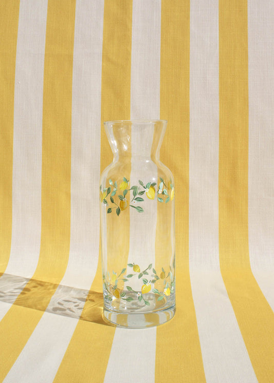 Carafe en verre limoncello