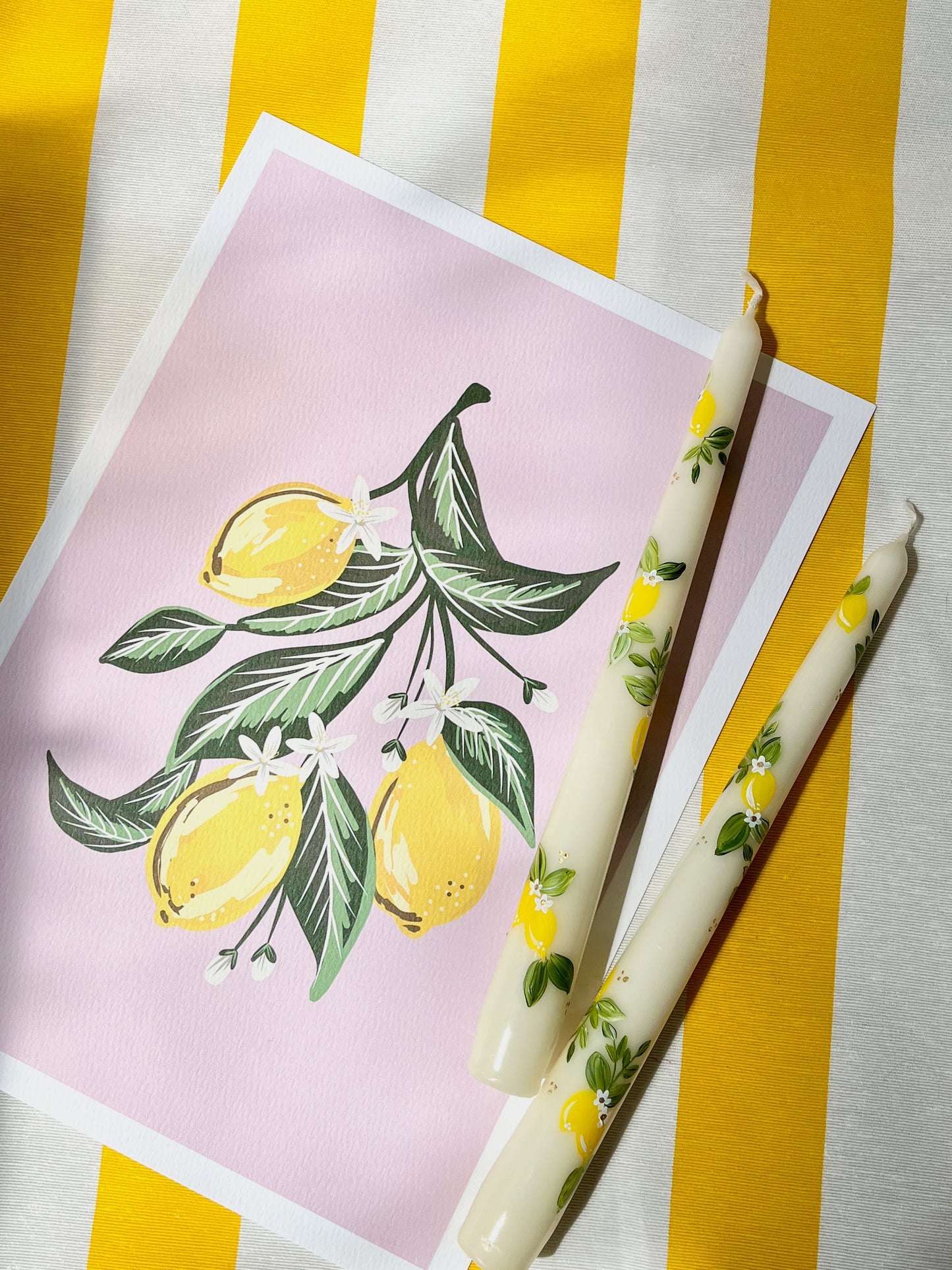 Limoncello candle