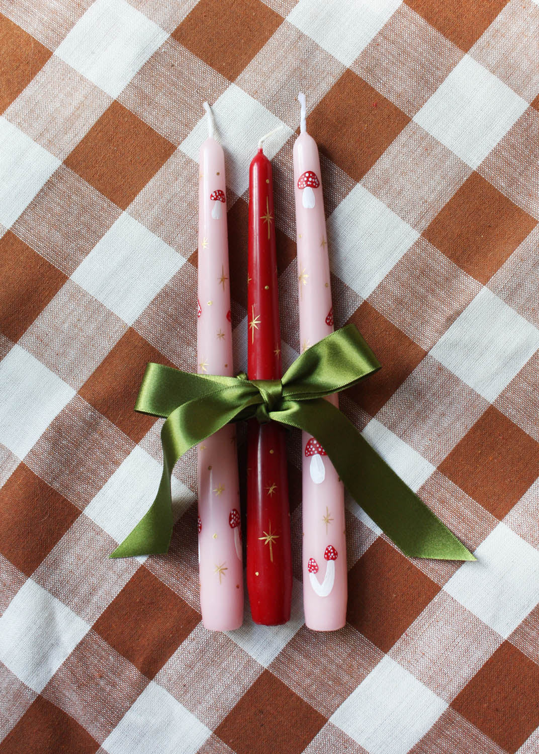 Bougie champignons magiques