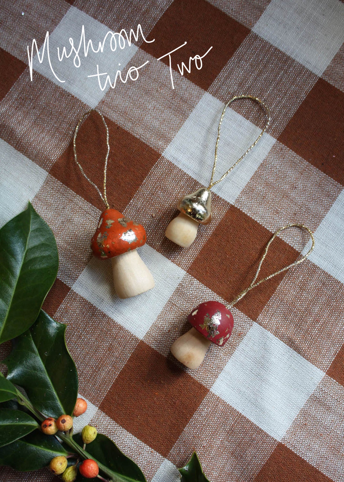Trio de champignons magiques