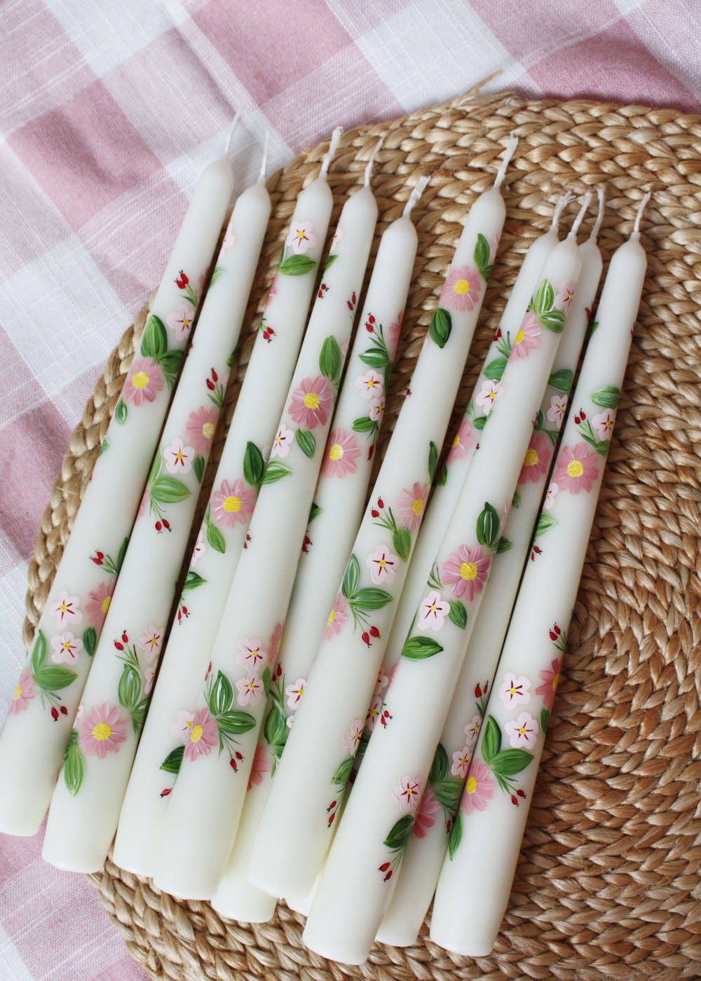 Bougie Aster rose So Souk x Cocolulu