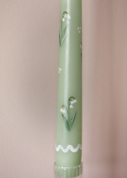 Bougie goutte de neige