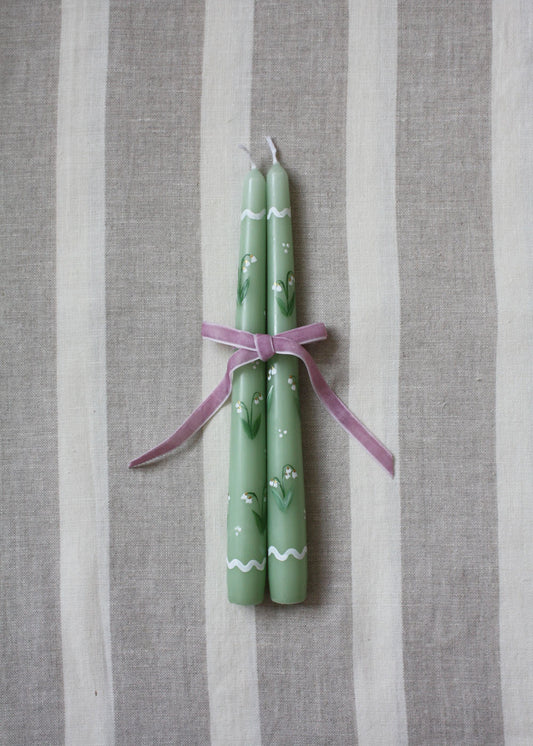 Snow drop candle