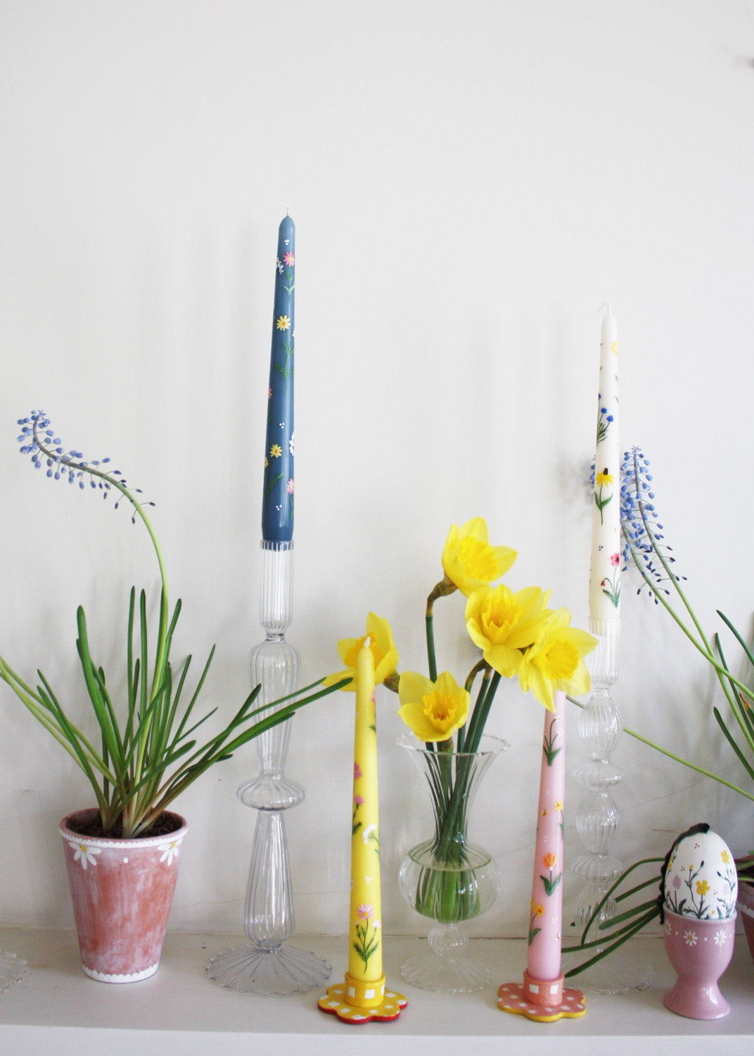 Bougie Tulipes & Jonquilles