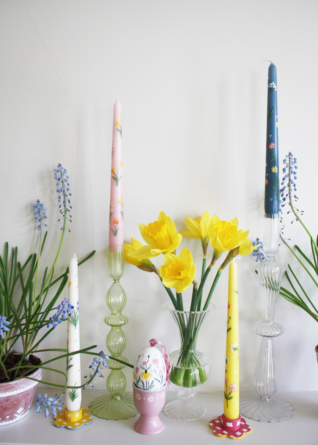 Bougie Tulipes & Jonquilles