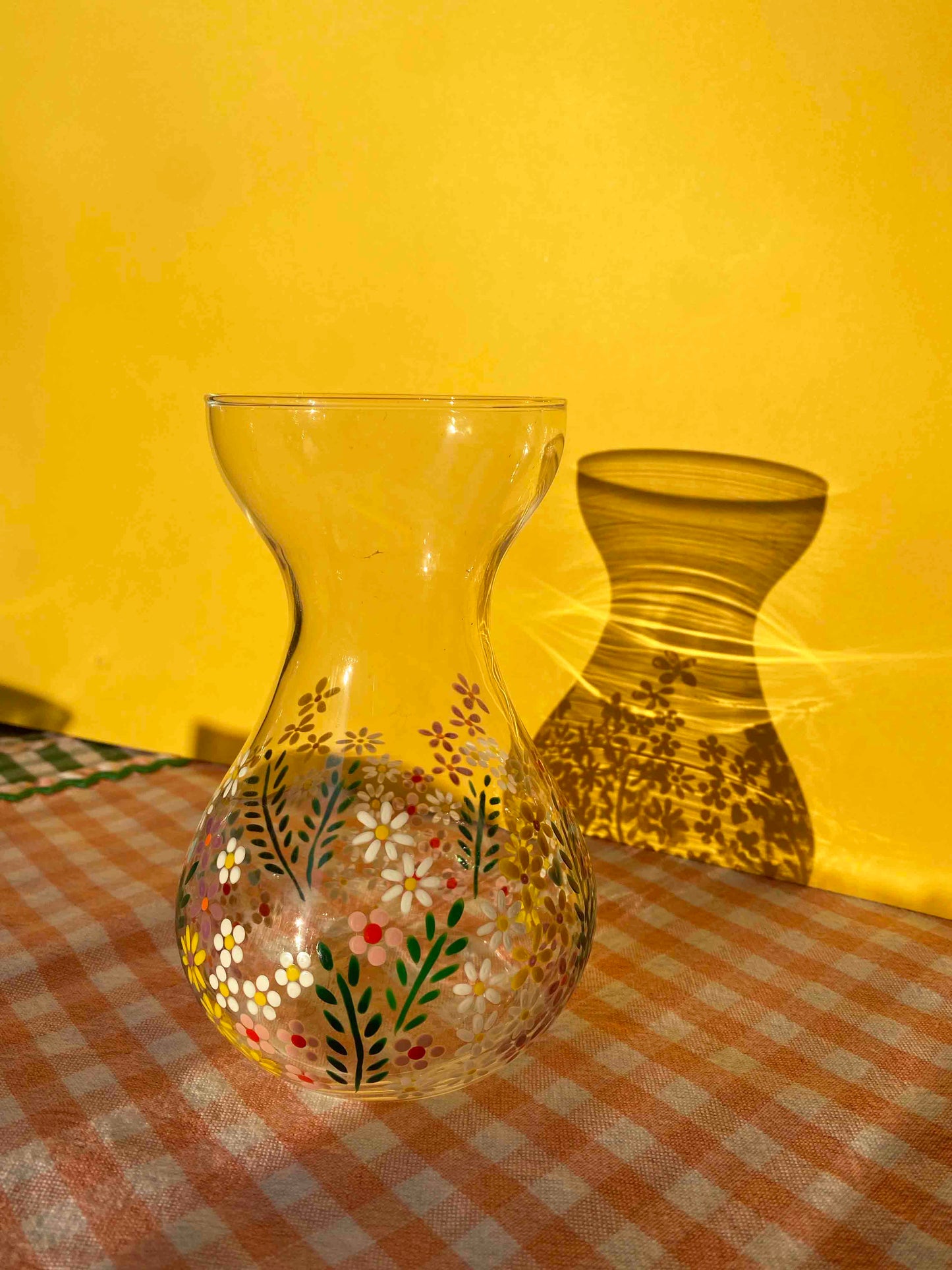 Wild flower vintage petite slim vase