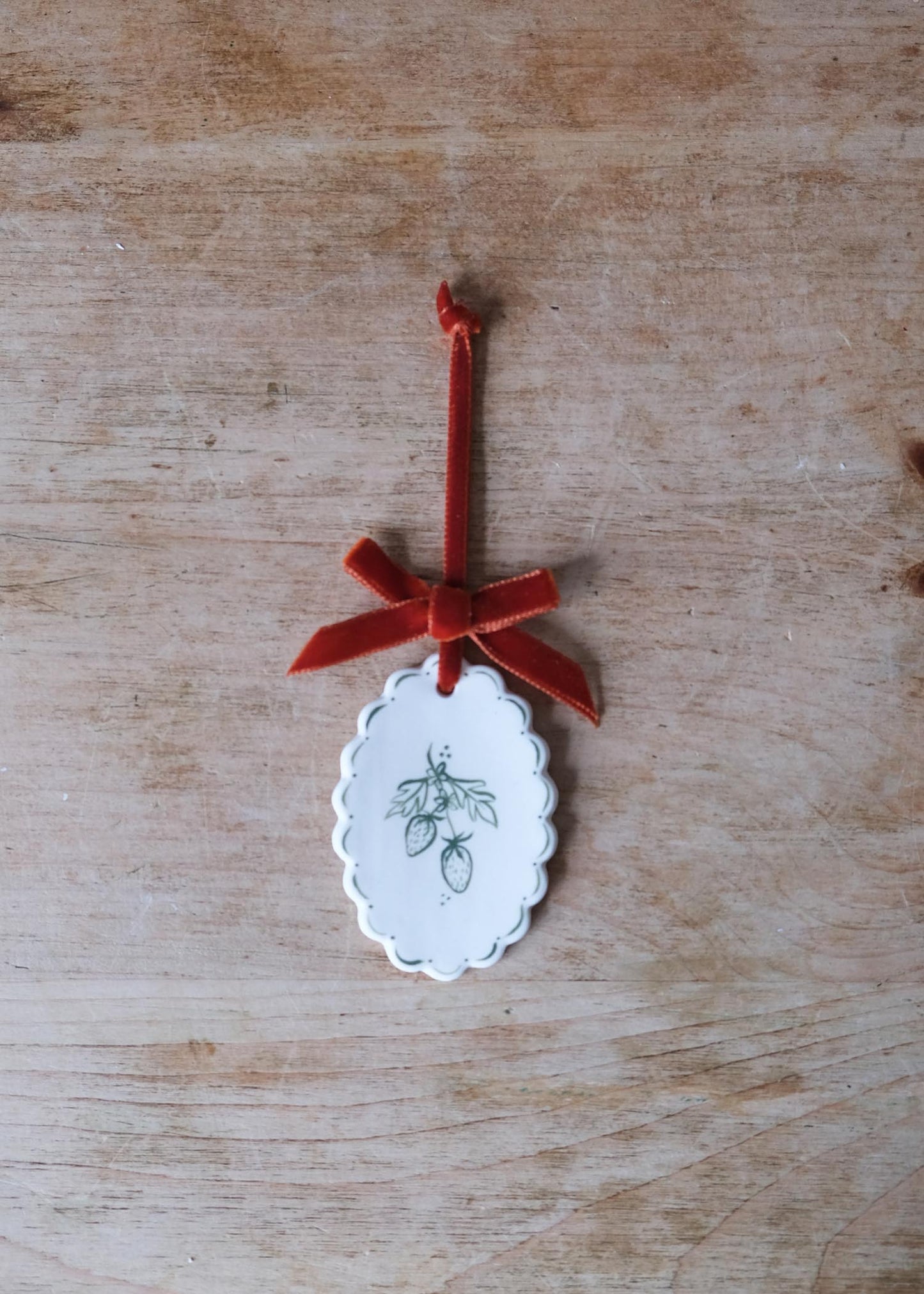 Boule de verre florale festive