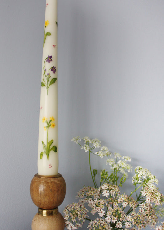 Birth flower February - primrose & violets