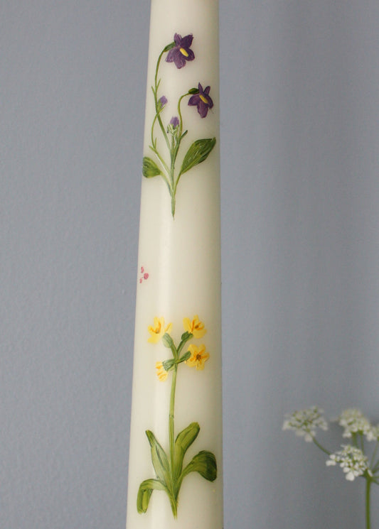 Birth flower February - primrose & violets