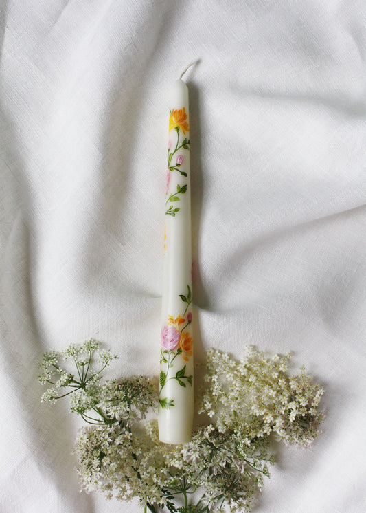 Birth flower June - Roses & honeysuckle