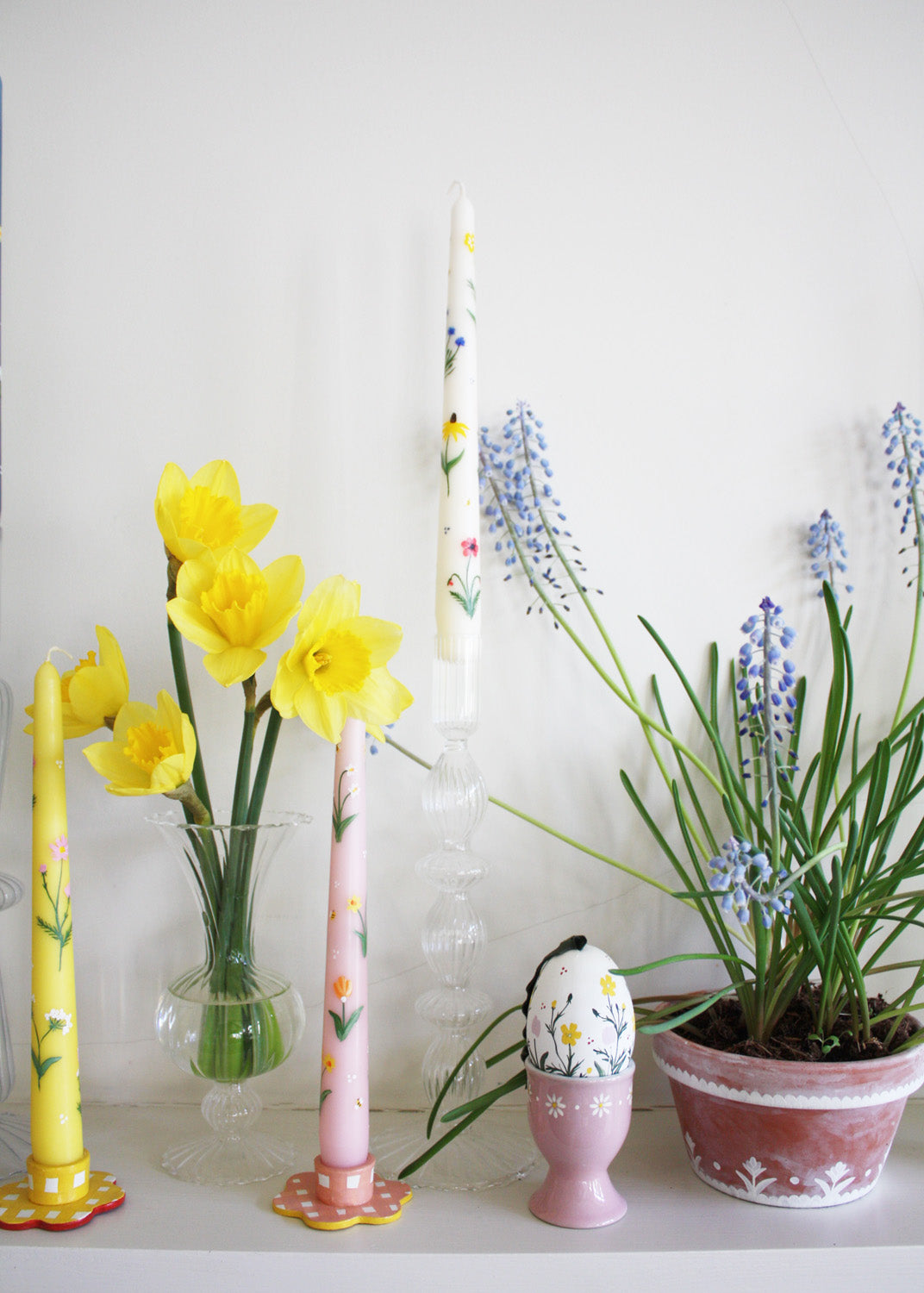 Tulips & Daffodils candle
