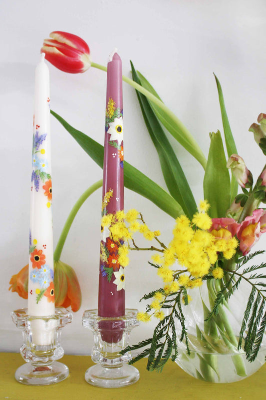 Cocolulu hand painted candles